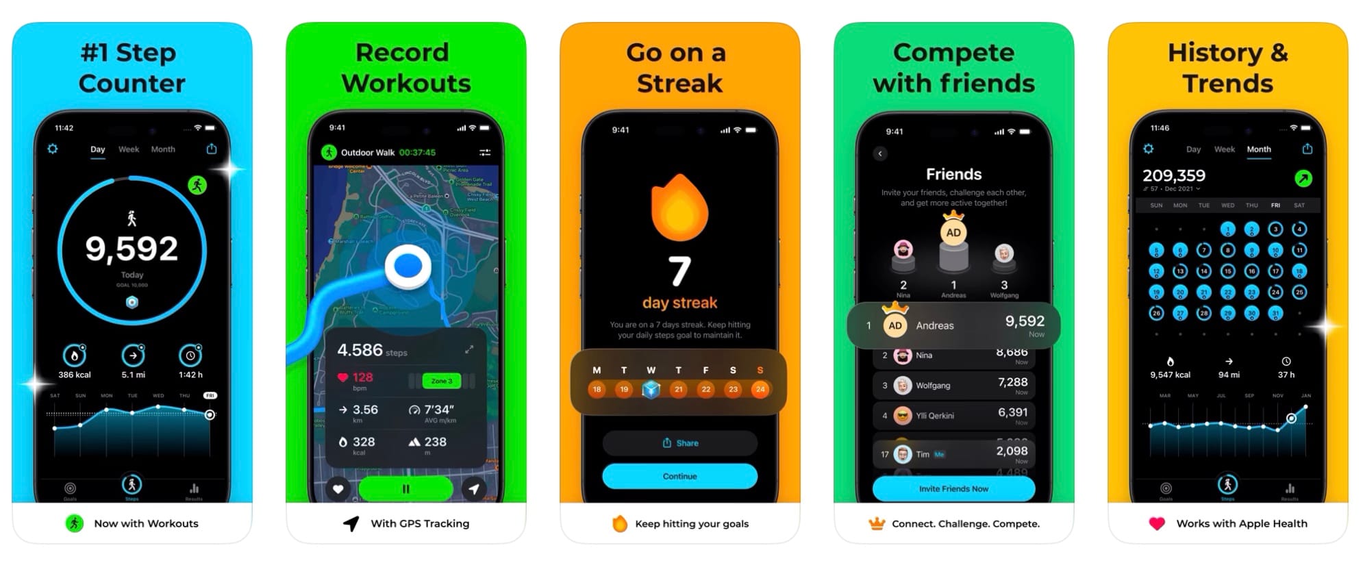 StepsApp Previews 